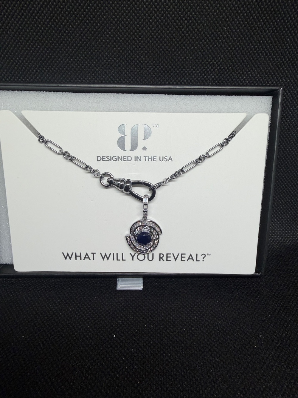 Sept 25: Sapphire on Hematite